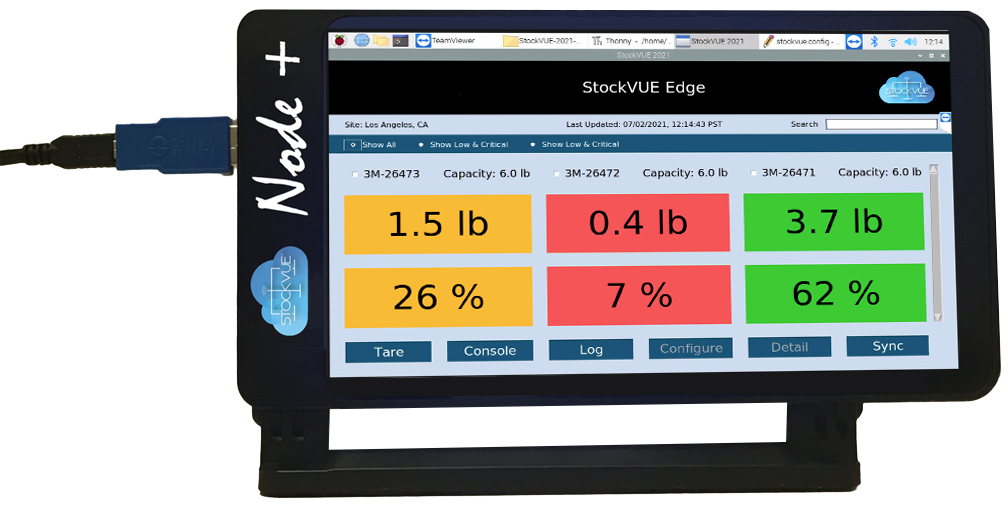 Node Plus for Gas and Liquid Levels and Percentage Monitoring